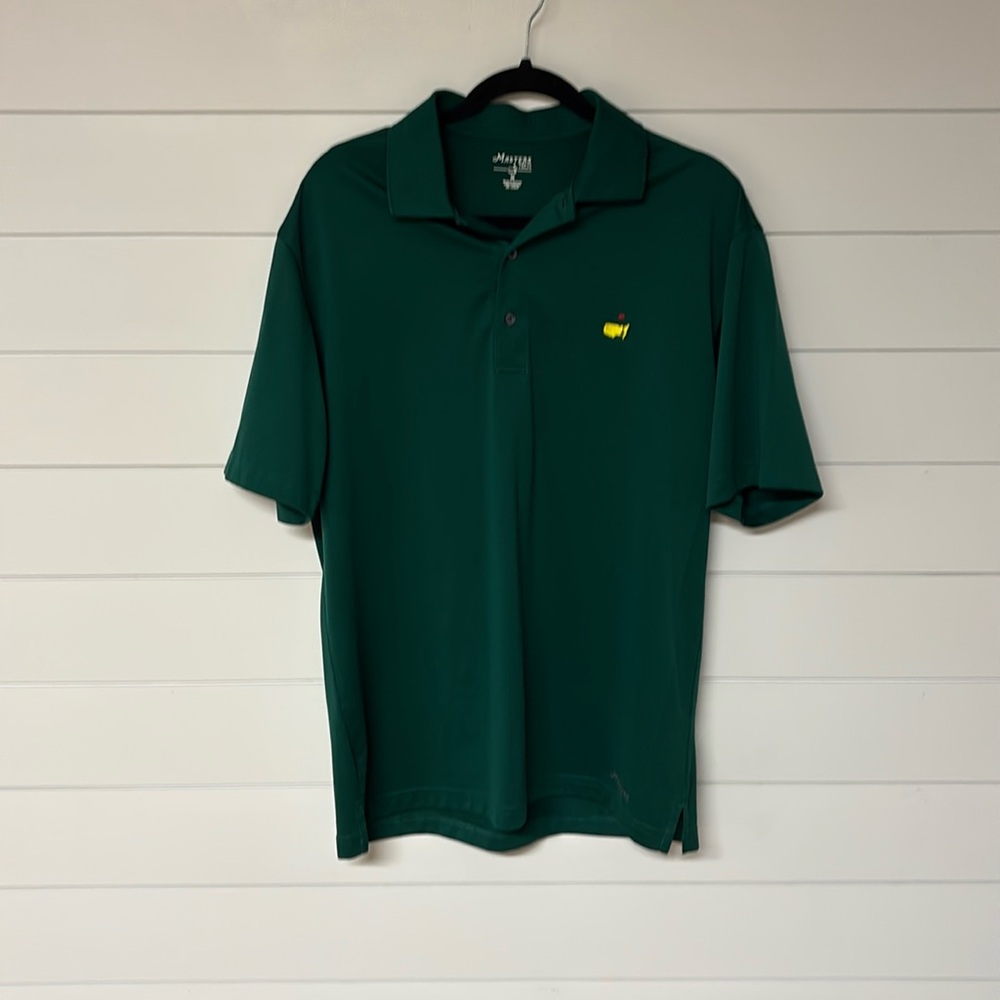 Masters green polo